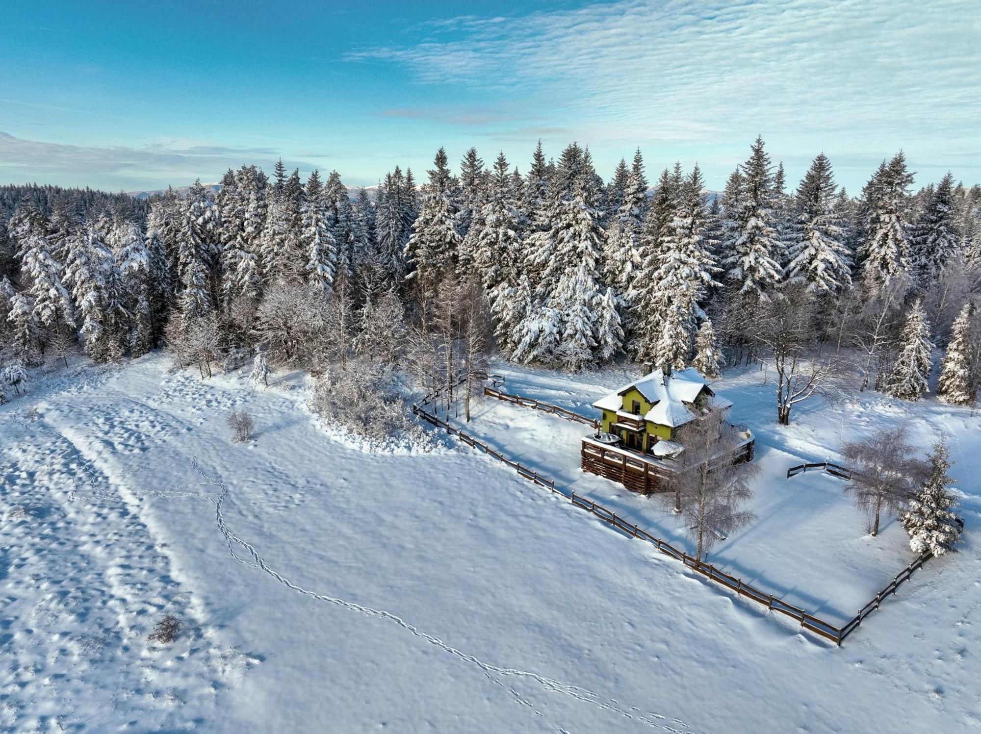 Villa Przystanek Madejowa Jeleśnia Exterior foto
